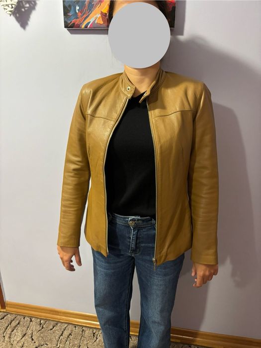 Kurtka skórzana damska