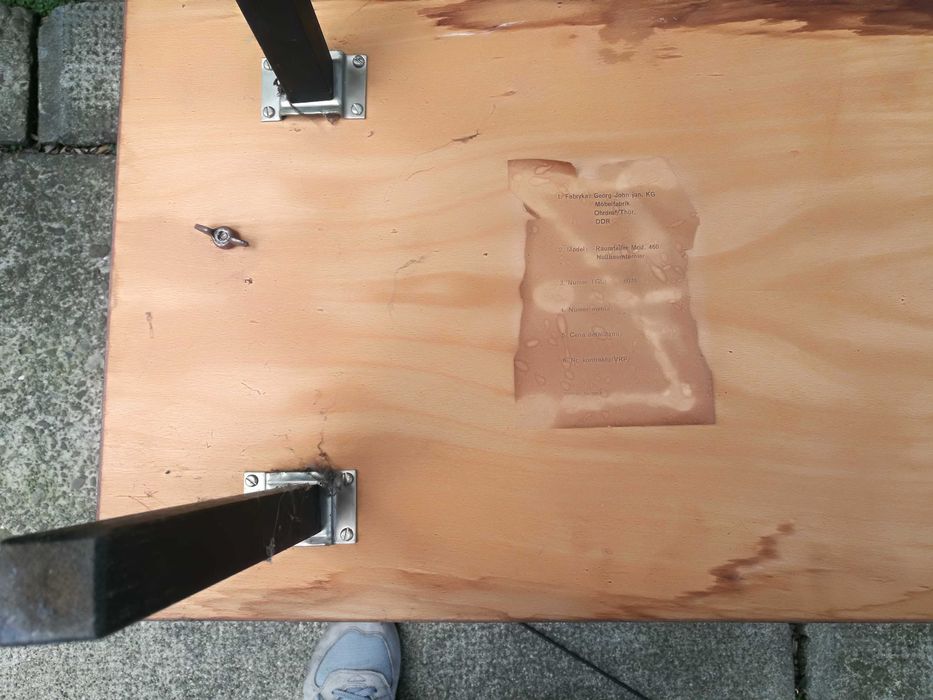 Kwietnik regał na kwiaty z okresu PRL, niemiecki