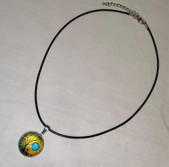 Naszyjnik Drzewo Drzewko Handmade