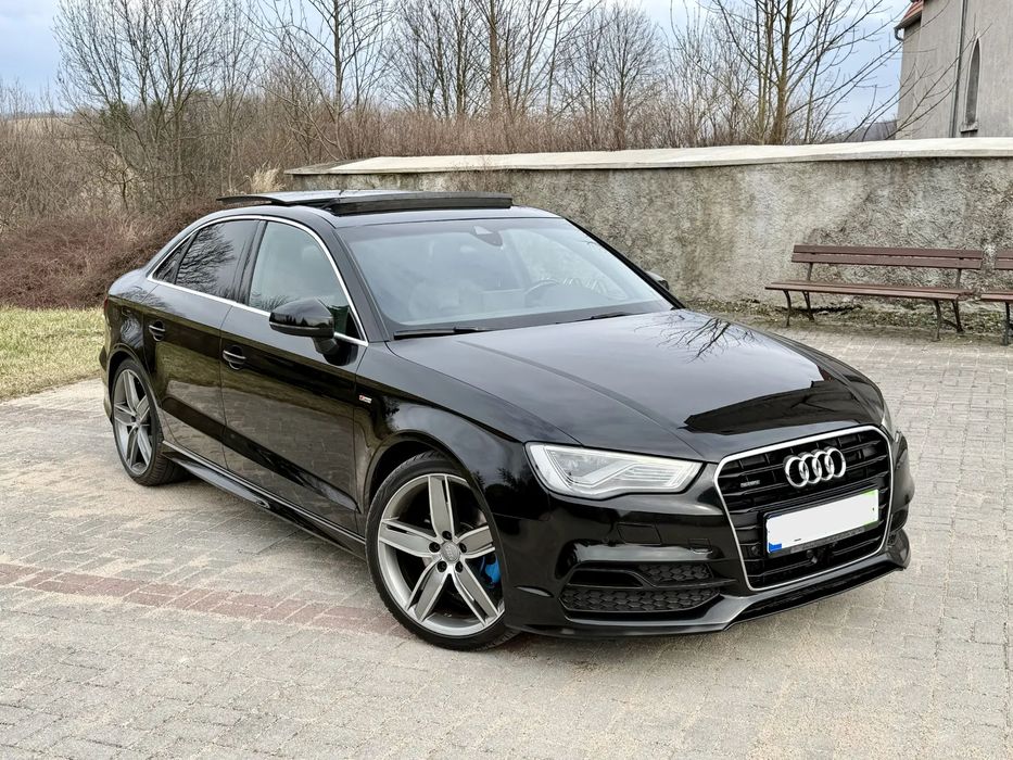 Audi A3 Limousine 2.0Tdi Quattro 2x S Line Panorama Full LED Radar Keyless Alu 19 Cali