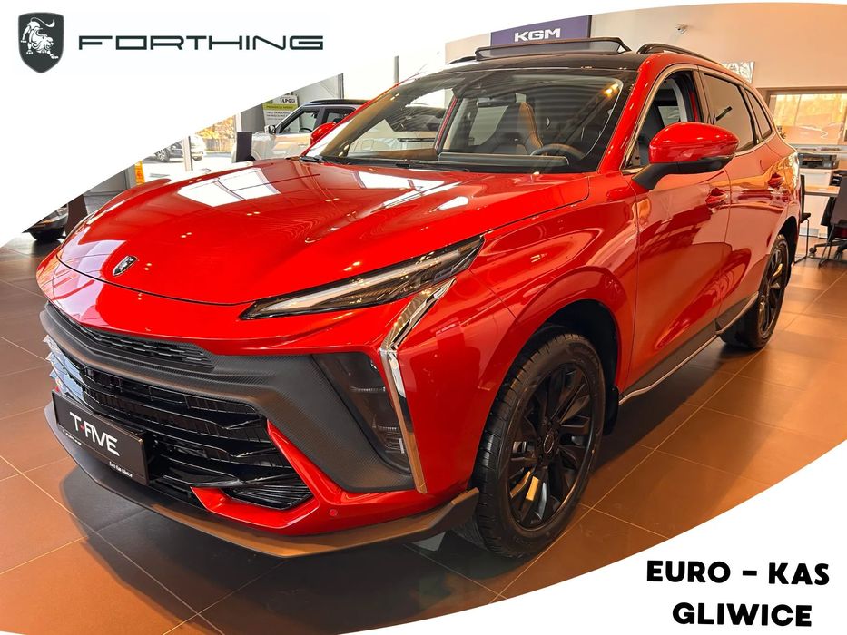 Forthing T5 EVO 1.5T DVVT+GDI Turbo 177 KM! Automat, kamery 360, Panorama!