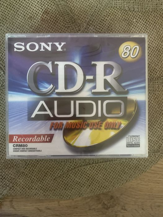 SONY CD-R Áudio  80m/ Conjunto de 4 Cds