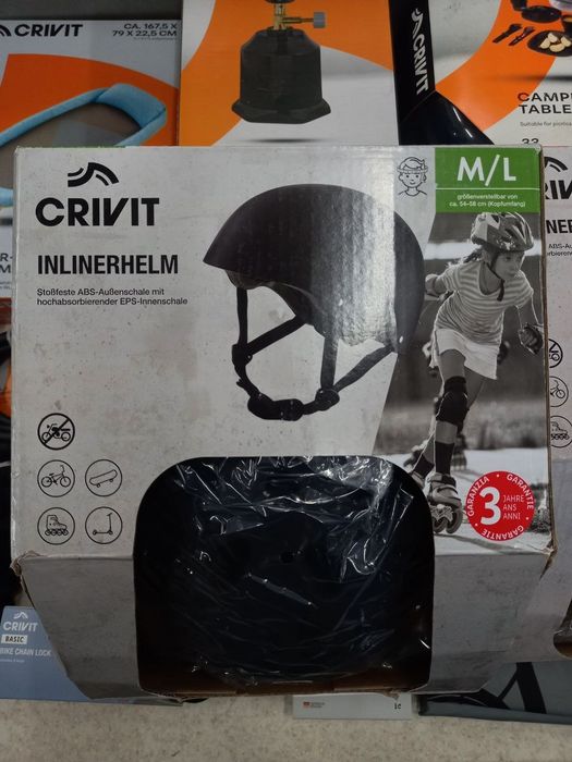 Велочохол CRIVIT, захисний шолом вело для роликів