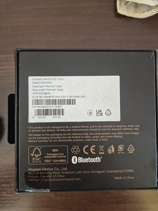 Smartwatch Huawei watch gt3 pro