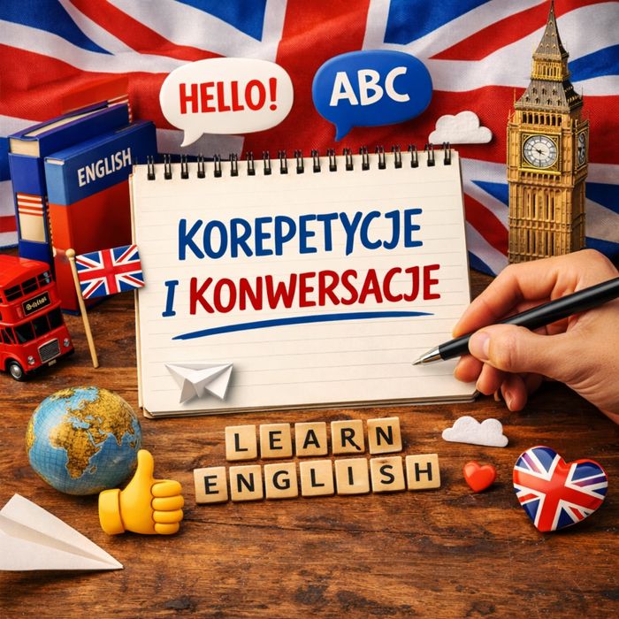 Korepetycje i konwersatorium z angielskiego - ONLINE