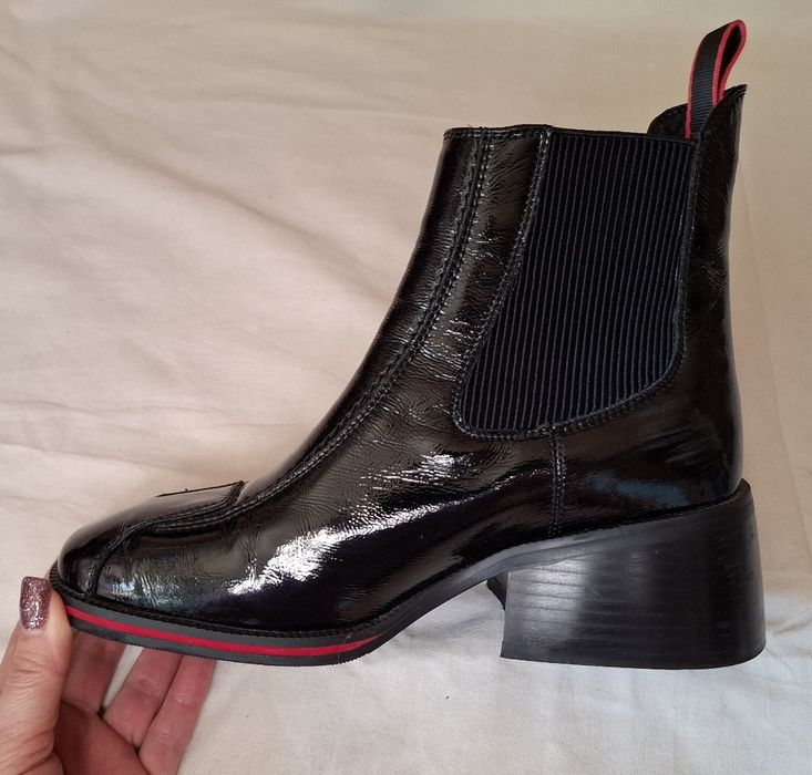 Ботильоны ботинки челси кожа натуральная демисезонные