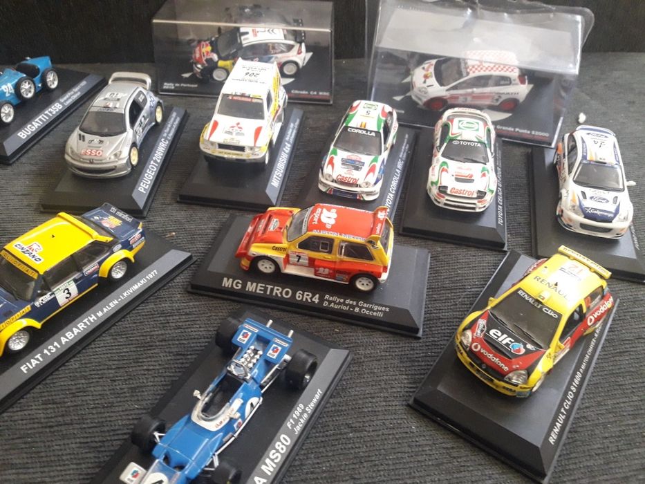 Miniaturas Rally F1 unidade / Citroën Jumper + Atrelado Assistência