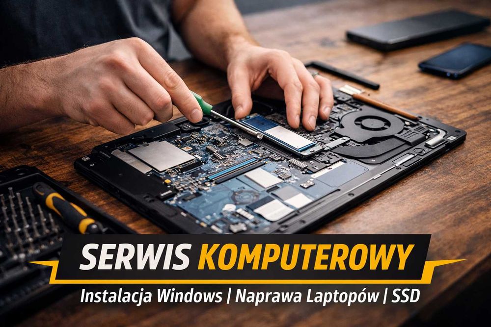 Naprawa komputerów | Instalacja Windows | Przyspieszanie PC/Laptop