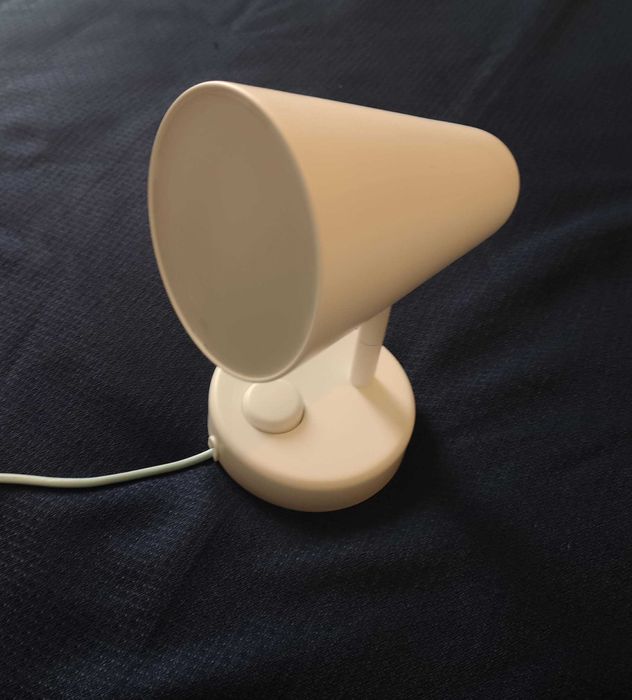 Candeeiro de mesa ou parede branco IKEA