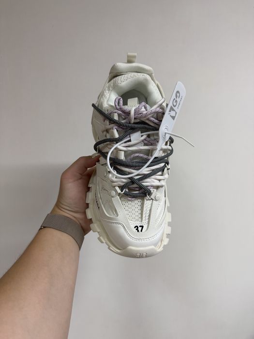 Кросівки Balenciaga Track Trail Laces White Lilac (36-41)
