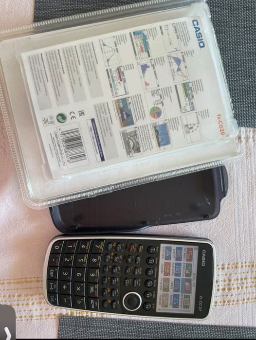 Calculadora Fx-CG20 Casio
Calculadora científica
Como nova
Com modo de exame
