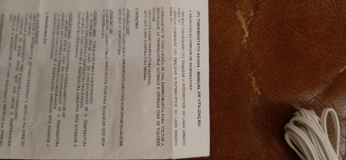 termóstato de tomada