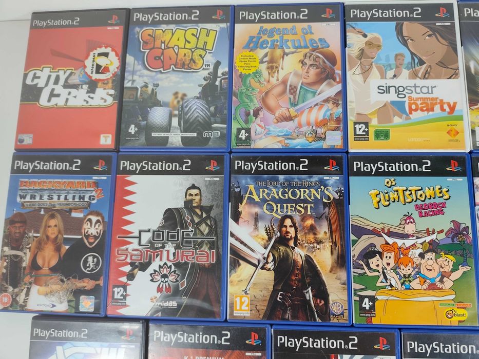 Lote Jogos Playstation 2 PS2