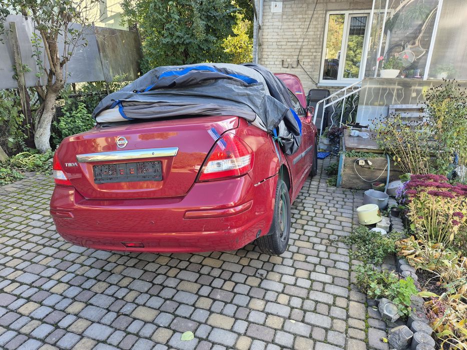 Nissan tiida 1.6 мотор після дтп