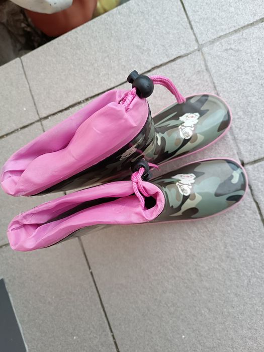 Гумові чоботи для дівчинки