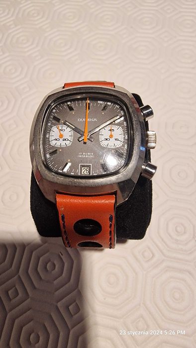 Dugena 741-1 chronograf valjoux 7734
