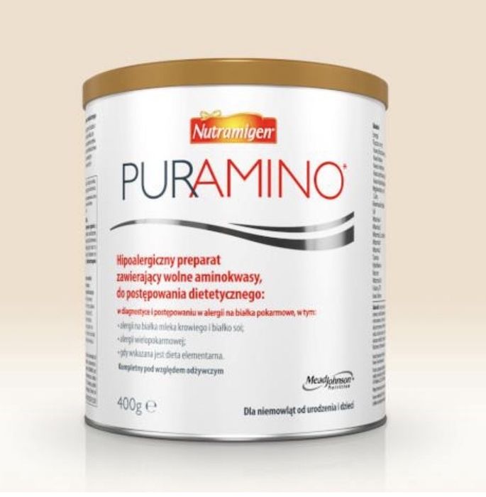 Mleko modyfikowane Puramino, puszka 400g, NOWE.   Zarezerwowane