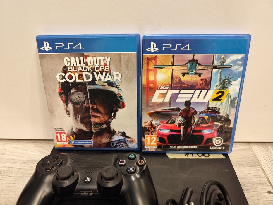 Konsola PS4 FAT 1TB Dwa Pady Dwie Gry