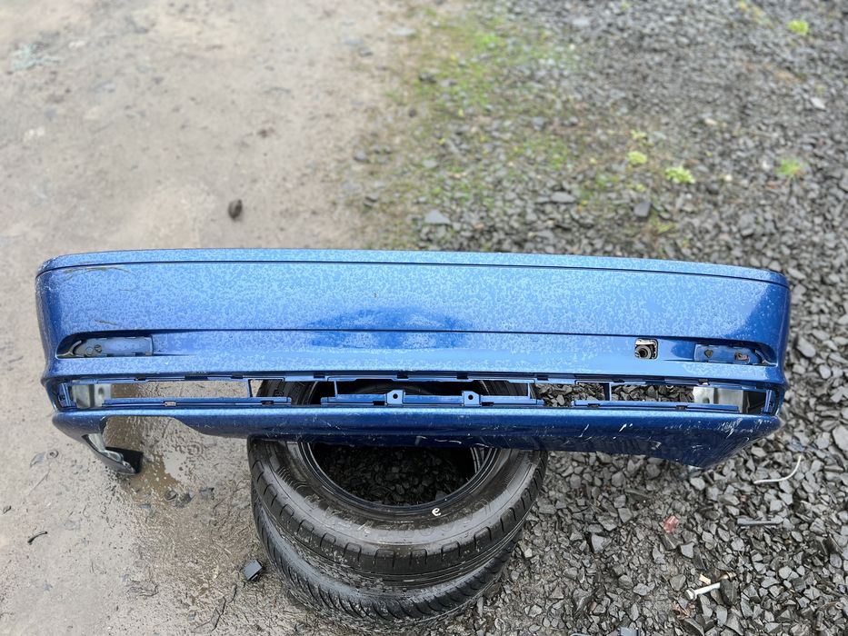 BMW E46 Купе Бампер Зад Задній е46 Синій Шрот