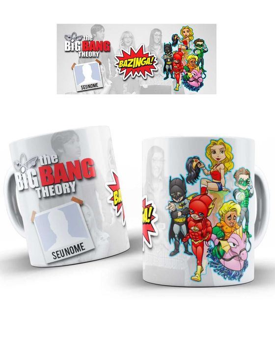 Caneca The Big Bang Theory - Bazinga -
