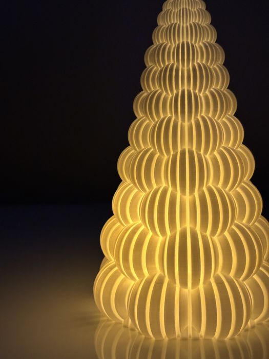 Arvore de natal iluminada