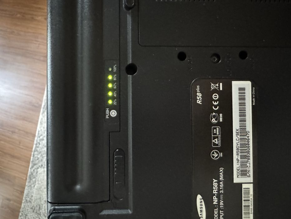 Ноутбук samsung r58 plus