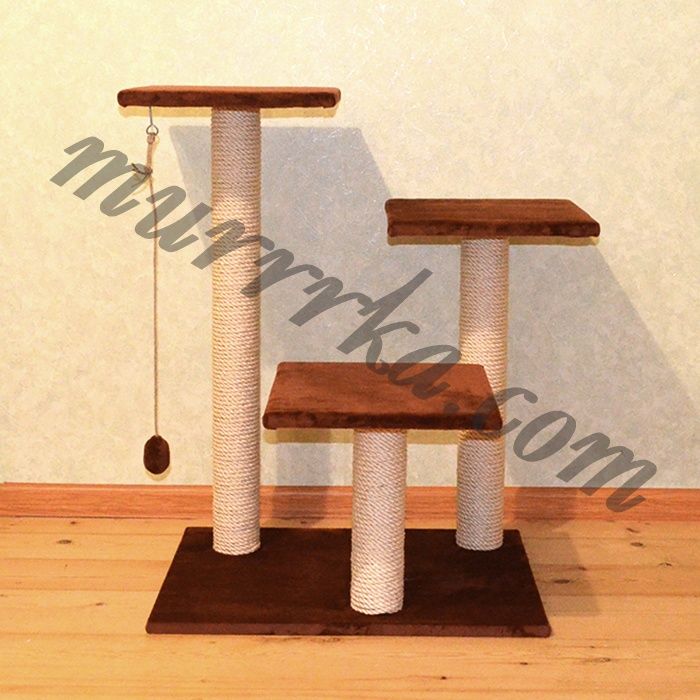 Кігтеточка - ігровий комплекс джут/бавовна /сизаль