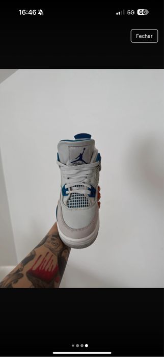 Jordan 4 bluenavy