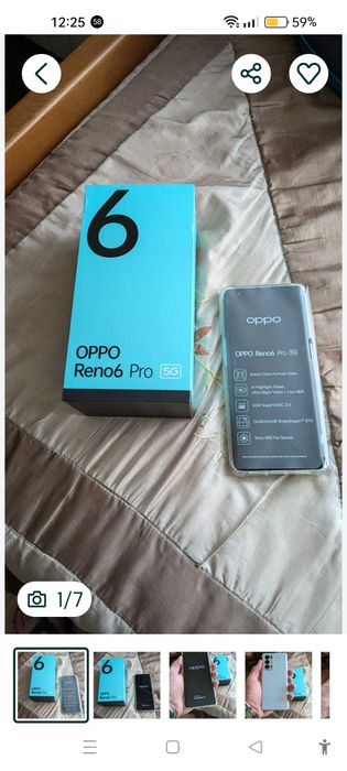 OPPO Reno 6 pro como novo