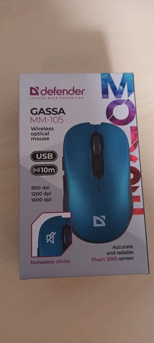 Беспроводная мышка новая