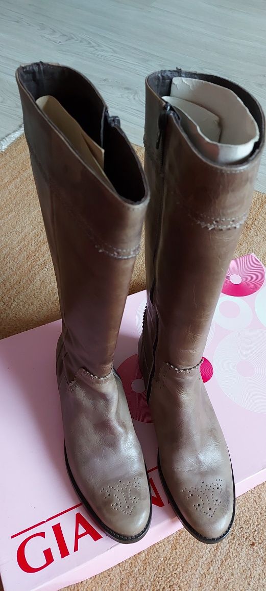 Botas de pele best sale senhora