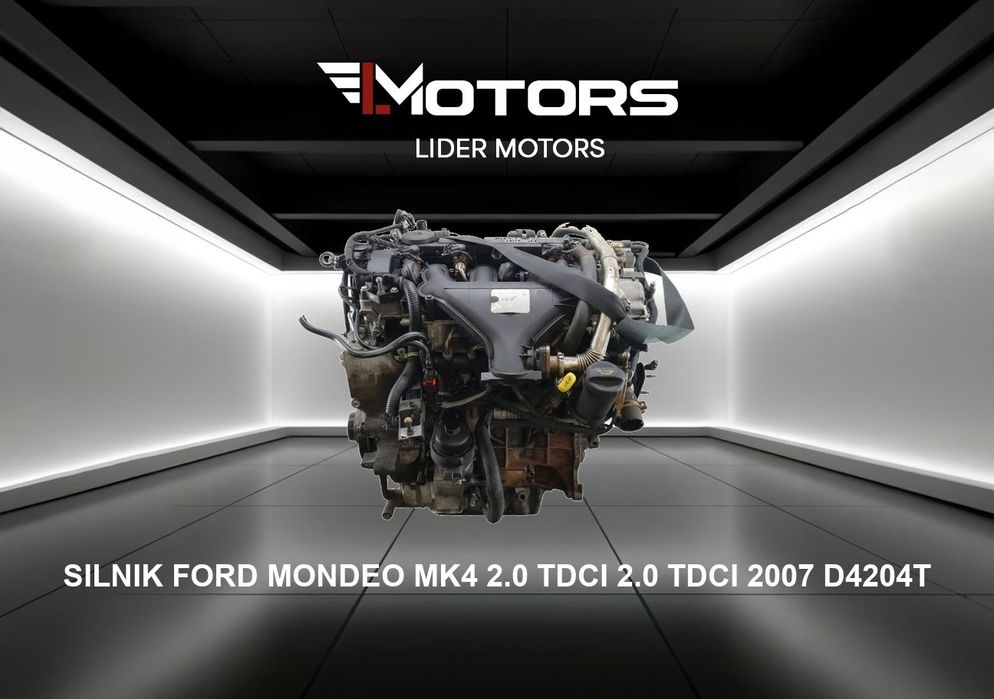 Silnik Ford Mondeo Mk4 2.0 Tdci 2.0 Tdci 2007 D4204T