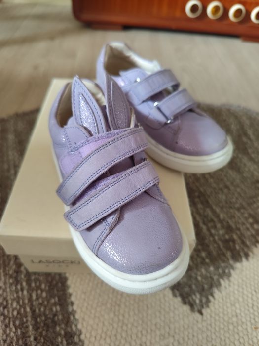 Lasocki buty króliczki liliowe 26