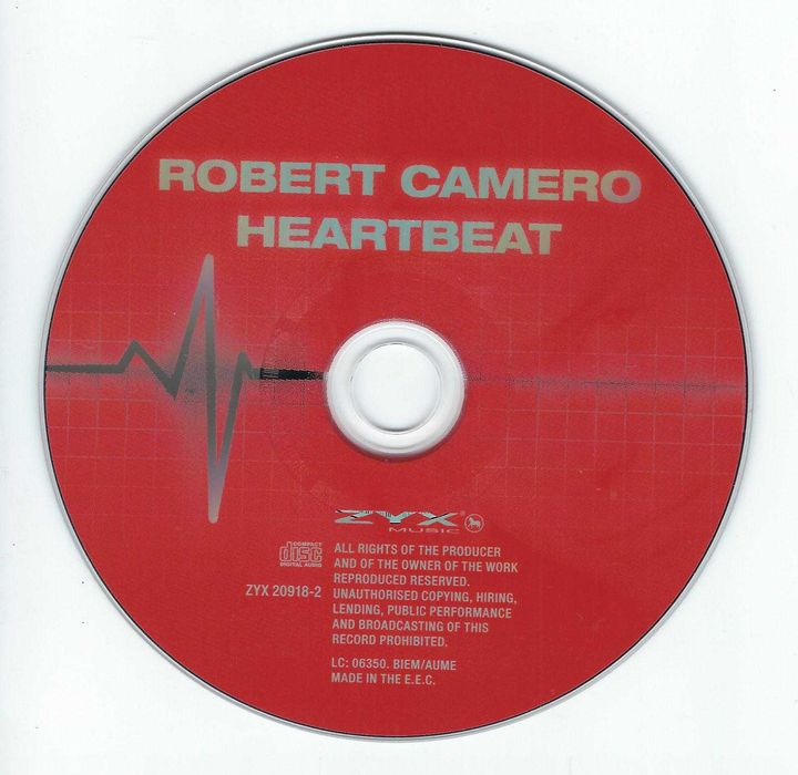 CD Robert Camero - Heartbeat (2010) (ZYX Music)