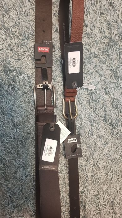 Ремни Levis из бычьей кожи