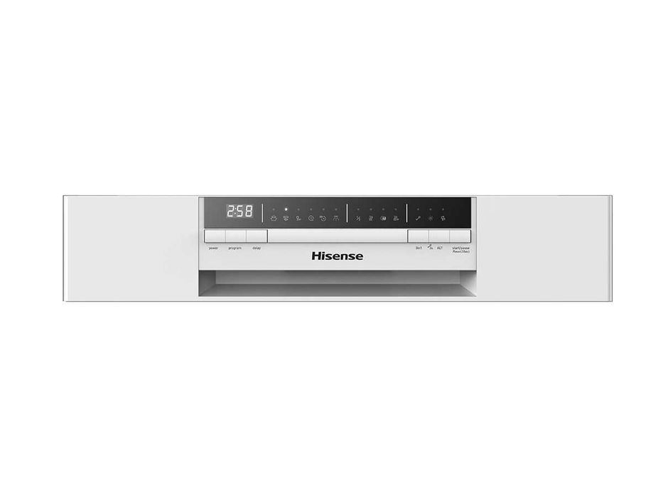 Hisense Machine in crockery - HS60240W. Fully Automated Dishwasher.
