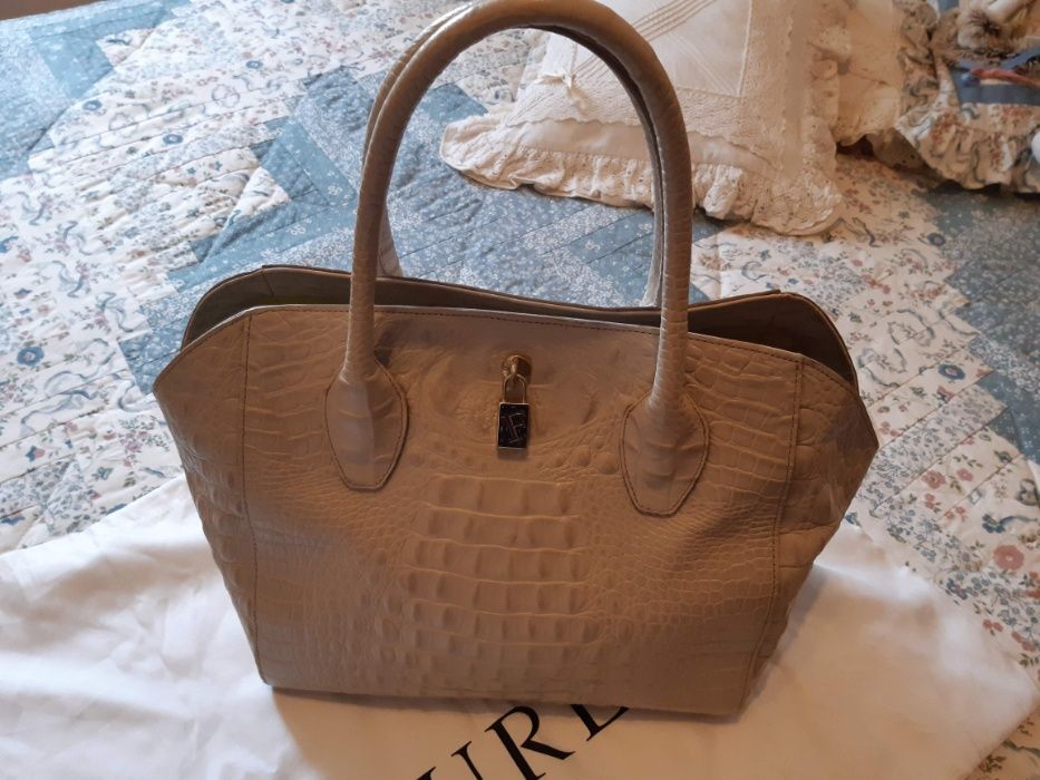Mala de mão, original FURLA pele genuina, como nova
