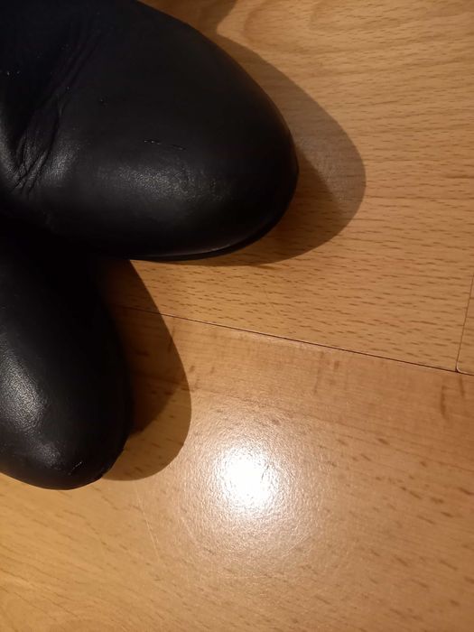 Buty damskie zimowe Ryłko 39 obcas czarne