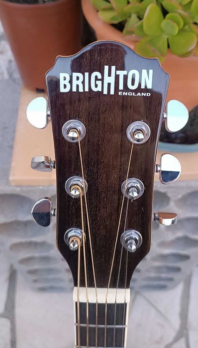 Guitarra/Violão Acústico - Brighton – Timbre Quente & Visual Único