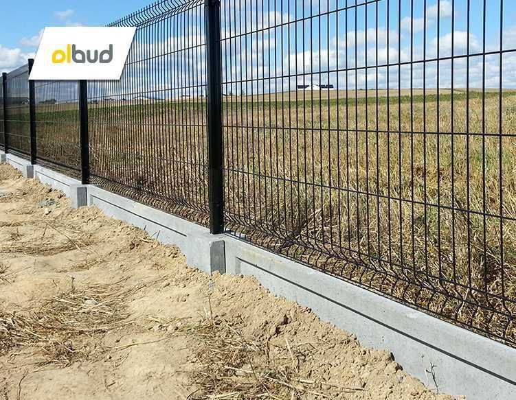 Podmurówka pod ogrodzenie Elbląg betonowa płyta pod - 250 mm