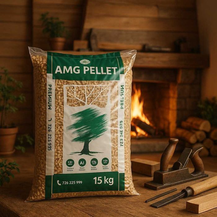 AMG Pellet Premium A1 -sosnowy- gwarancja jakości