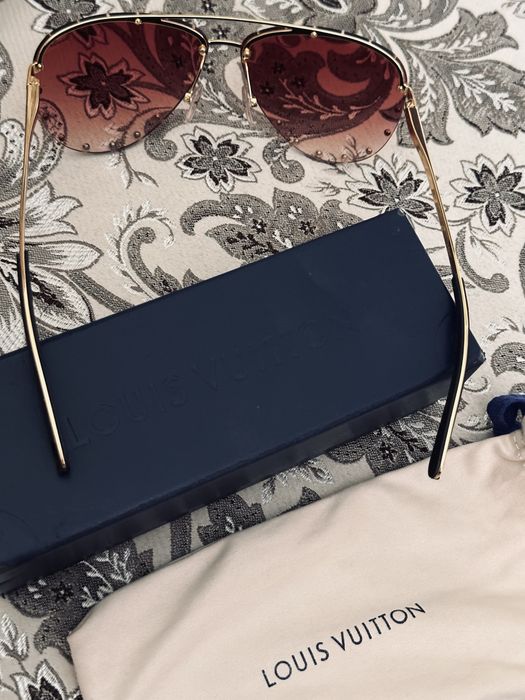 Louis Vuitton очки солнцезащитные оригинал — zdjęcie 3