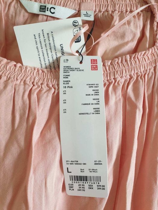 Нова сукня з відкритою спинкою Uniqlo розмір L