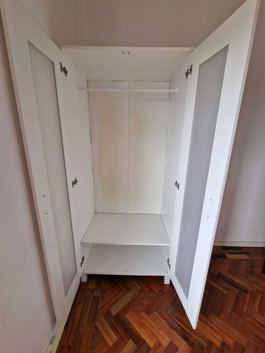 Roupeiro 2 portas branco ikea
