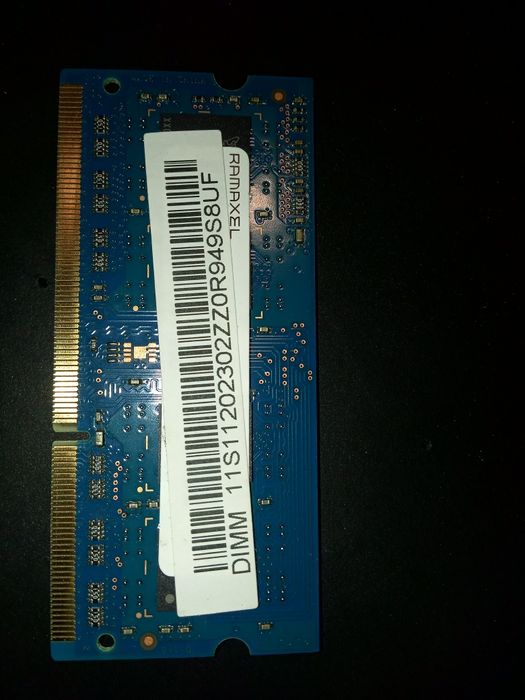 Оперативная память для ноутбука ддр3 4Гб одной планкой с Lenovo