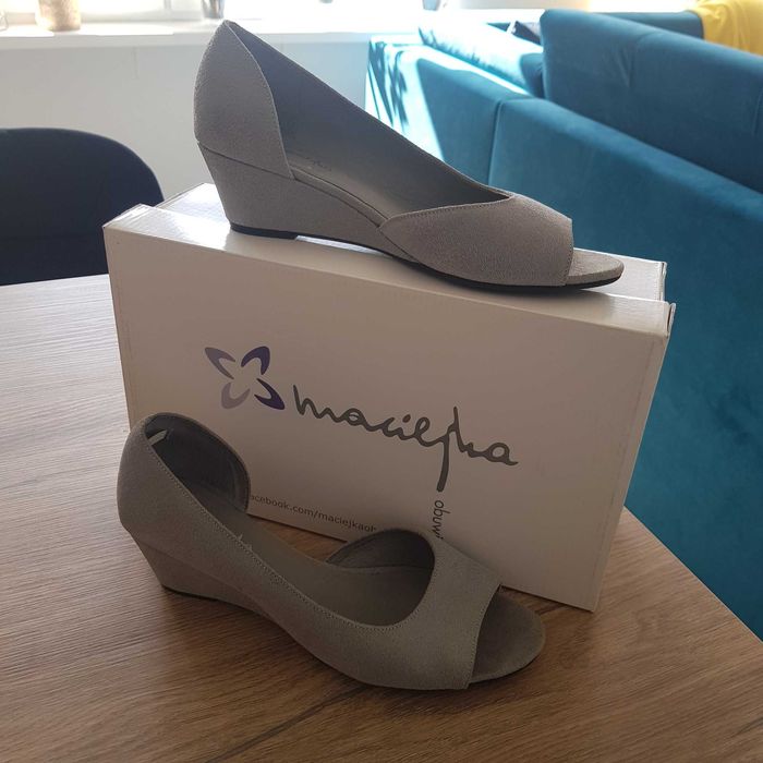 Maciejka buty szare