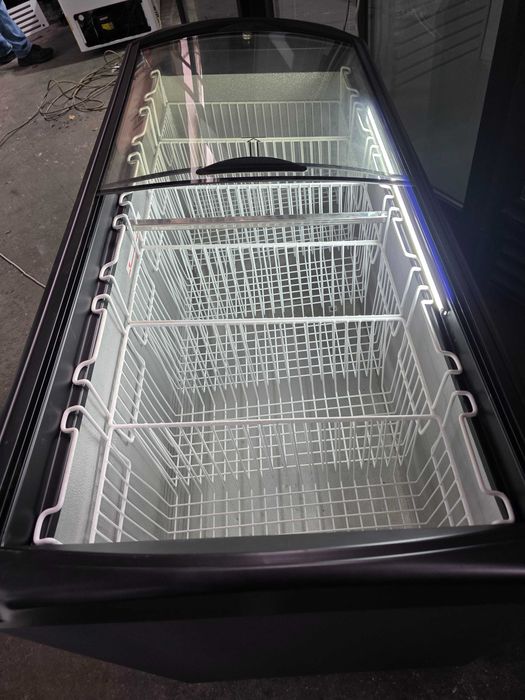 Розсрочка! Морозильні ларі камери Italfrost до 2м Антрацит.Гарний стан