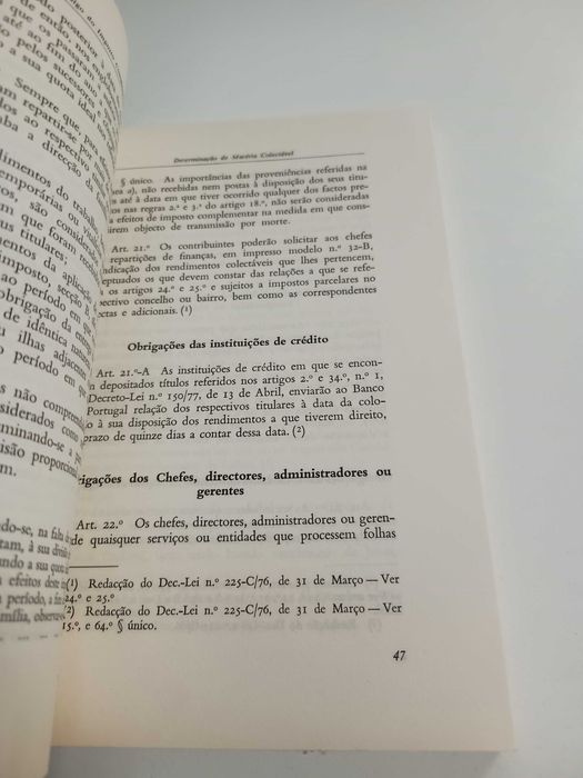 Código do Imposto Complementar