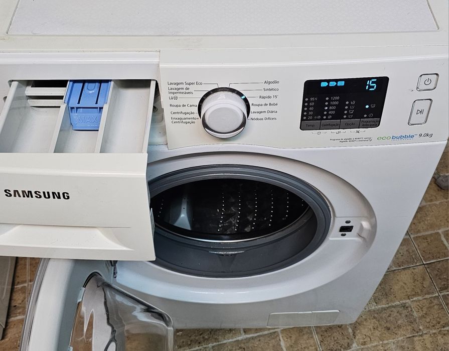 Máquina lavar roupa Samsung 9kgs c/garantia