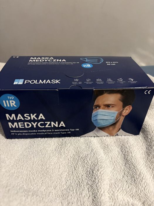 Maseczki ochronne PolMask 50szt